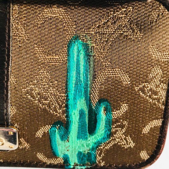 CELINE X ANTICULTURE Wallet Snake Cactus Horse - Picture 9 of 14